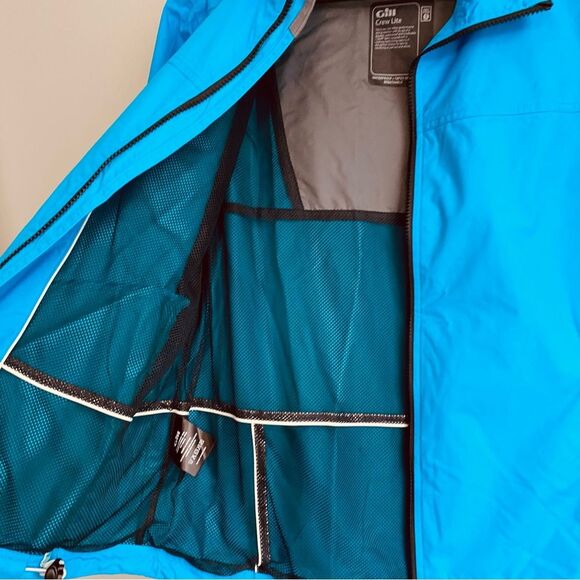 Gill Crew Lite Waterproof Sailing Fishing Jacket - Picture 4 of 9